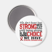 Aimant Stroke Comme Nous Sommes Forts (Recto/Verso)