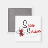 Aimant Stroke Survivor BUTTERFLY SERIE 2 (Recto/Verso)