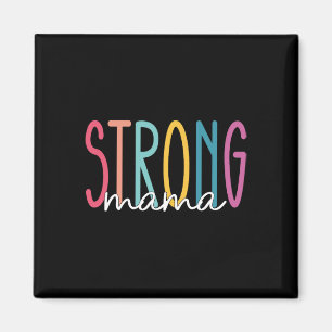 Aimant Strong Mama Maman Entraînement Gymnase Cadeau Pour