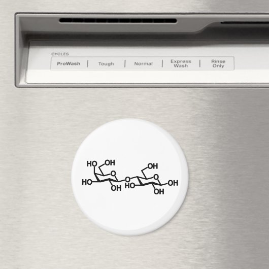 Aimant Structure du lait lactose (In Situ (Lave-vaisselle))