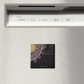 Aimant Structure d'une cellule VIH (In Situ (Lave-vaisselle))