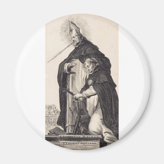 Aimant Sts. Albert le Grand et Thomas d'Aquin Beaux-Arts (Devant)
