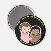 Aimant Sts. Perpetua et Felicity (Recto/Verso)