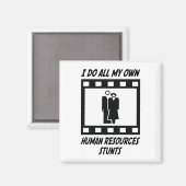 Aimant Stunts des ressources humaines (Recto/Verso)