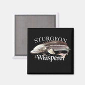 Aimant Sturgeon Whisperer (Recto/Verso)