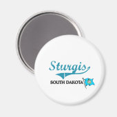 Aimant Sturgis South Dakota City Classic (Recto/Verso)