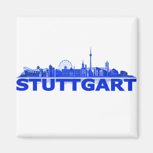 Aimant Stuttgart Ville de Skyline