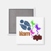 Aimant style bizarre (Recto/Verso)