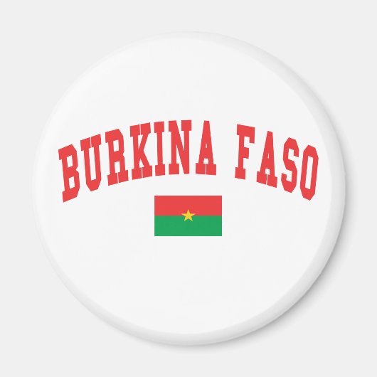 Aimant Style Burkina Faso (Devant)