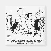 Aimant Style cheveux longs en raison de l'absence de coup (Devant)