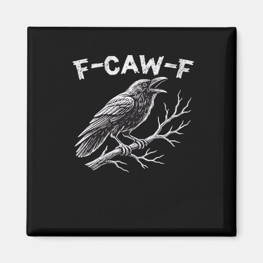 Aimant Style créatif F-Caw-F (Devant)