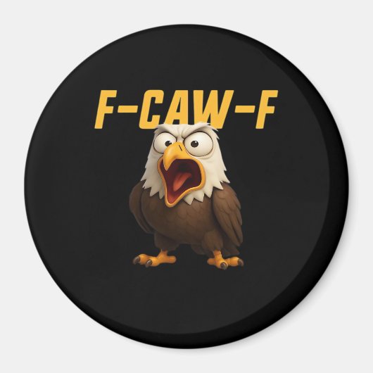 Aimant Style Créatif F-Caw-F Drôle F-Caw-F Gear (Devant)