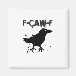 Aimant Style Créatif Humour Corbeau F Café Grunge