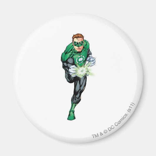 Aimant Style de bande dessinée - En cours d'exécution (Devant)