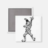 Aimant Style Disco Dancing Scarecrow (Recto/Verso)