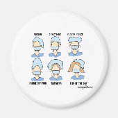 Aimant Style Embryologiste (Devant)