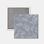 Aimant Style Hipster Coral Reef (Recto/Verso)