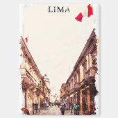 Aimant Style Lima Pérou Architecture Voyage (Recto)