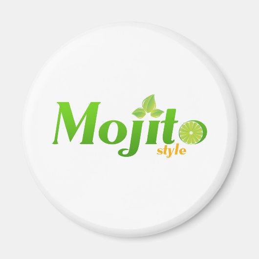 Aimant Style Mojito (Devant)