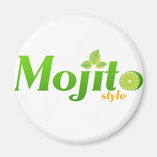 Aimant Style Mojito (Devant)