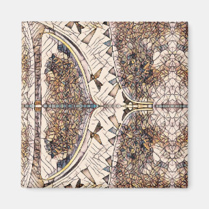 Aimant Style mosaïque Stiletto Design de chaussures