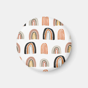 Aimant Style simple Pastel Rainbow pour enfants