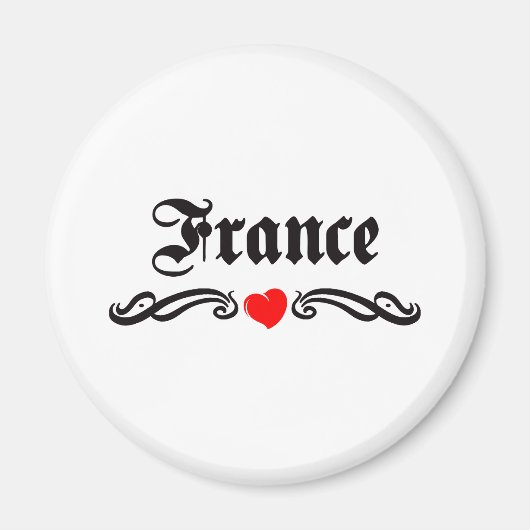 Aimant Style tatouage Finlande (Devant)