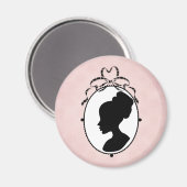 Aimant Style victorien 60s Caméo (Recto/Verso)