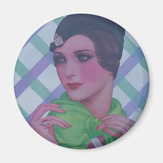Aimant Style vintage 1932 (Devant)