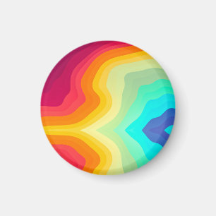 Aimant Styliste coloré fissuré moderne
