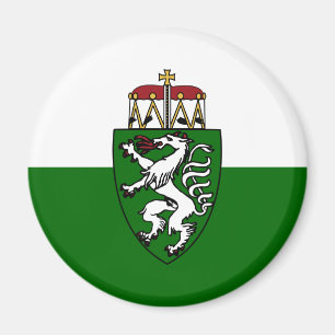 Aimant Styrie (état), drapeau de l'Autriche