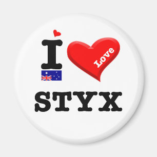 Aimant STYX - J'aime