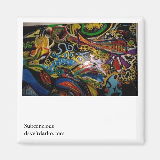 Aimant SUBCONCIOUS, Subconciousdaveitdarko.com (Devant)