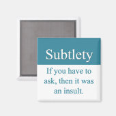 Aimant subtil (Recto/Verso)