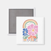 Aimant Subtil anti-Trump 8647 Manifestation politique con (Recto/Verso)