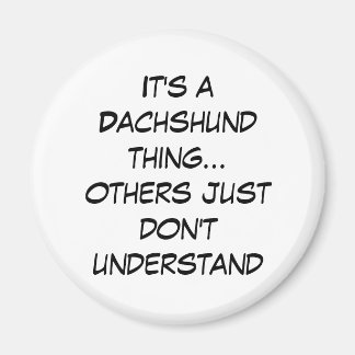 Aimant Suburban Chicagoland Dachshund Amateurs