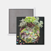 Aimant Succulents décoratifs (Recto/Verso)