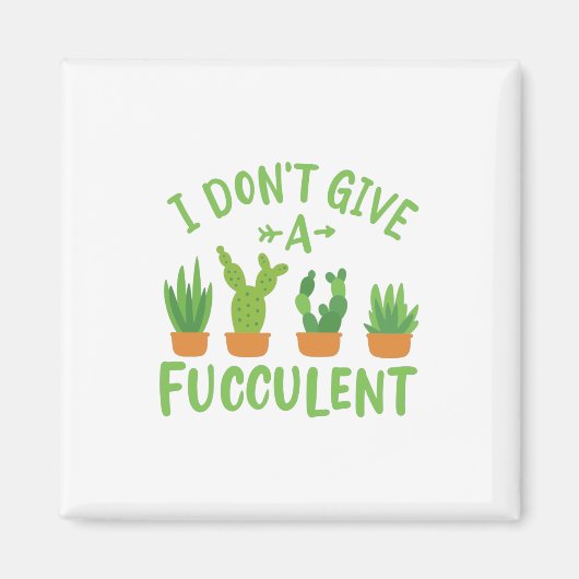 Aimant Succulents Plante (Devant)