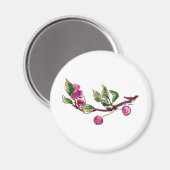 Aimant Succursale de cerise (Recto/Verso)