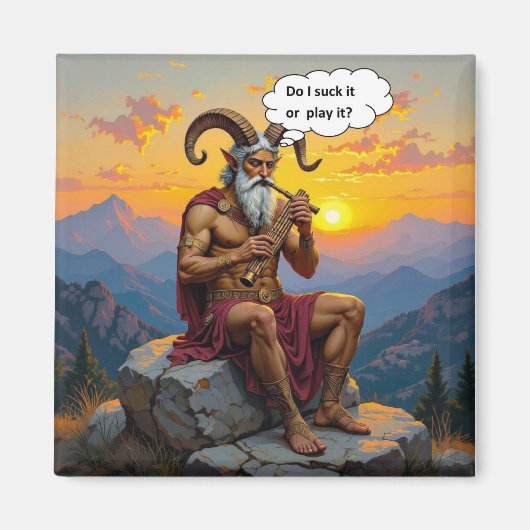 Aimant Suck it or play it (Devant)