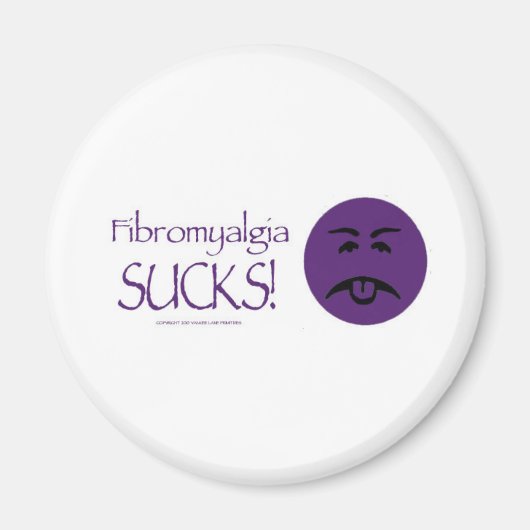 Aimant Sucks de fibromyalgie (Devant)