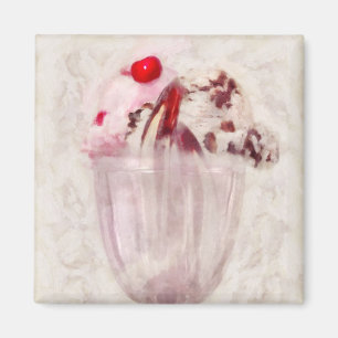Aimant Sucré - Crème glacée - Coupe glacée