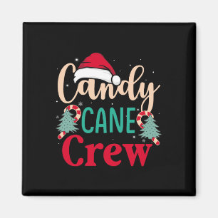 Aimant Sucre de canne Crew Fun Noël bonbon Lover Noël Wom