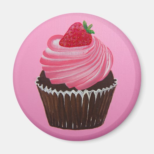 Aimant Sucre fraise (Devant)