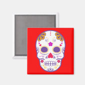 Aimant sucre skullz : 1 (Recto/Verso)