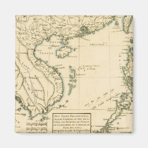 Aimant Sud de la Chine des Philippines, Formose  