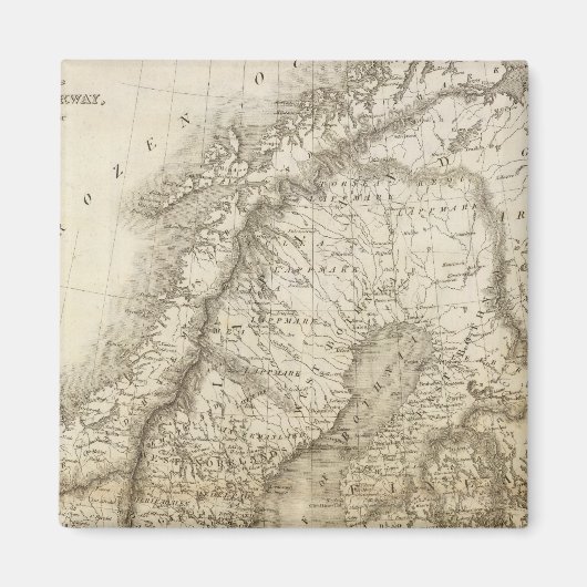 Aimant Suède, Danemark, Norvège (Devant)