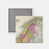 Aimant Suède et Norvège (Recto/Verso)