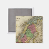 Aimant Suède et Norvège (Recto/Verso)