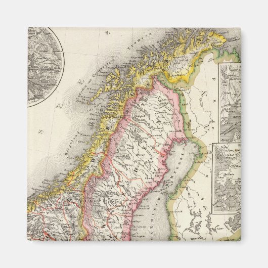 Aimant Suède, Norvège 2 (Devant)